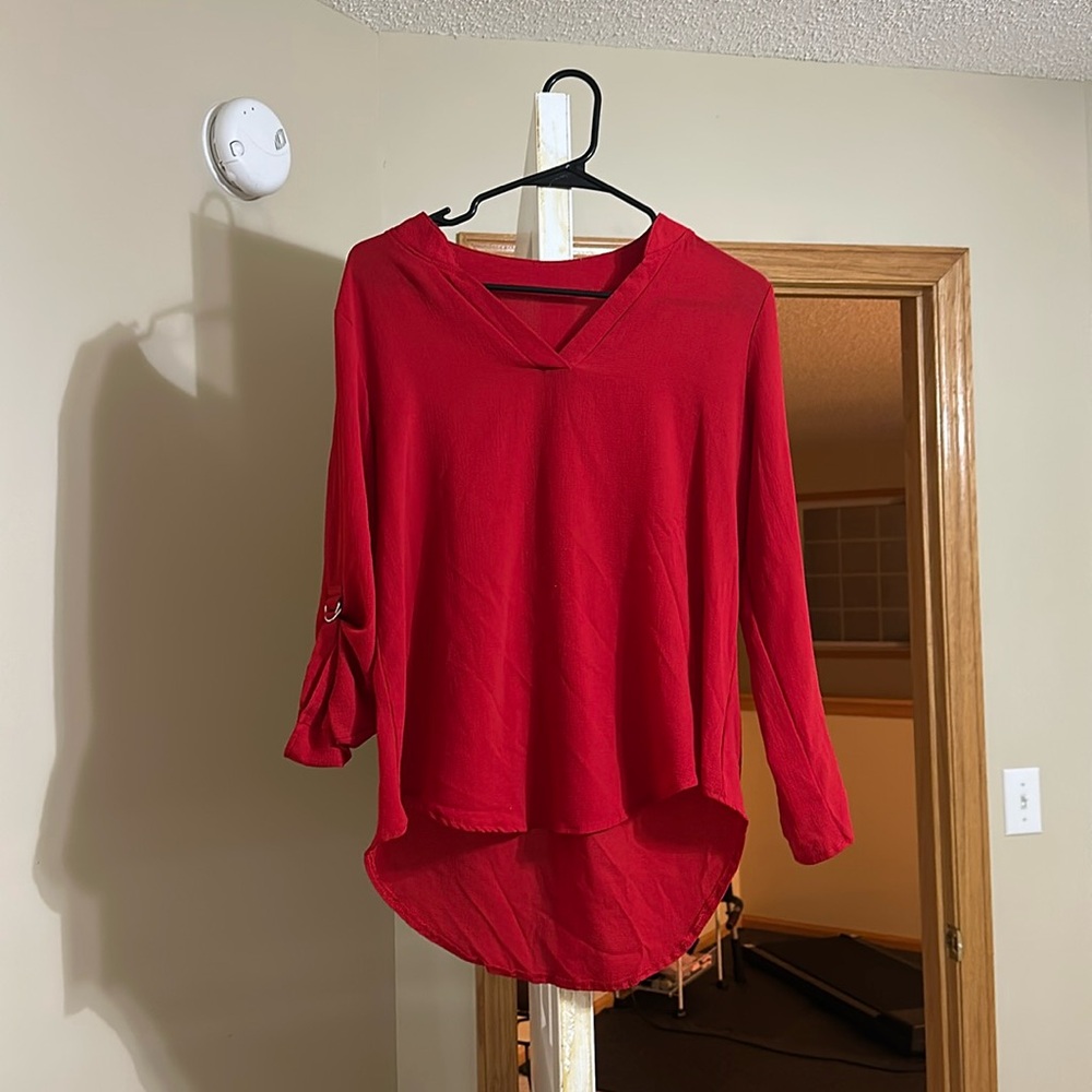 red shirt